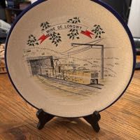 assiette �maux de Longwy 40 Hettange-Grande (57)