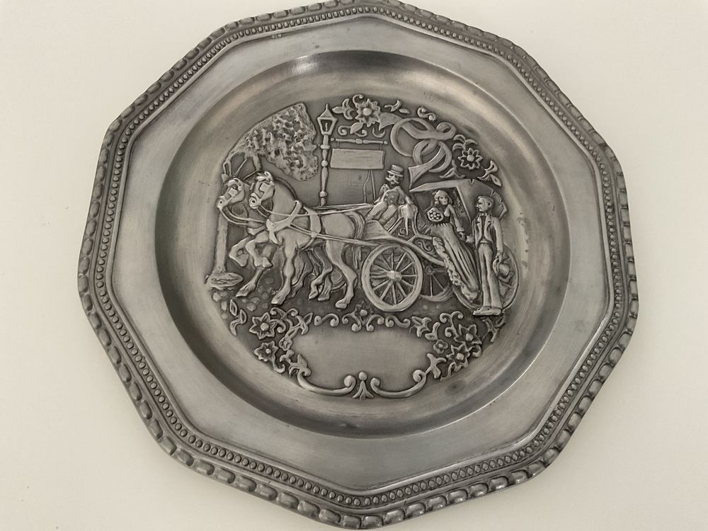 Assiette en etain 20 Pornichet (44)