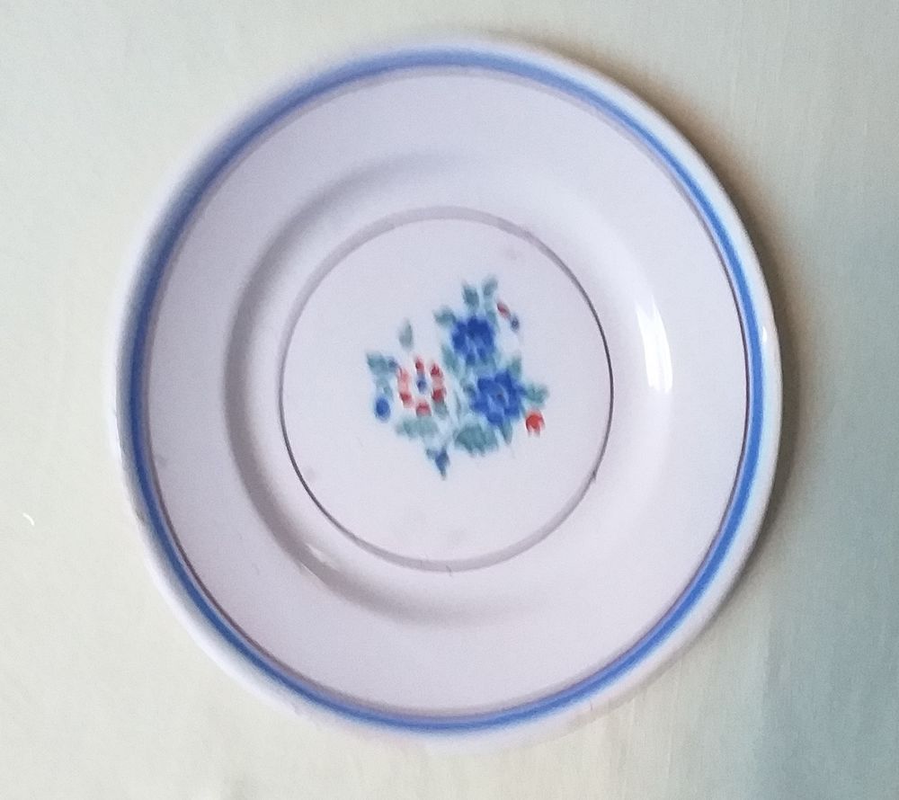 ASSIETTE FA�ENCE DU SUD OUEST ou AUVILLAR ou MARTRES TOLOSANE ou THIVIERS 19�me XIX 15 Montauban (82)