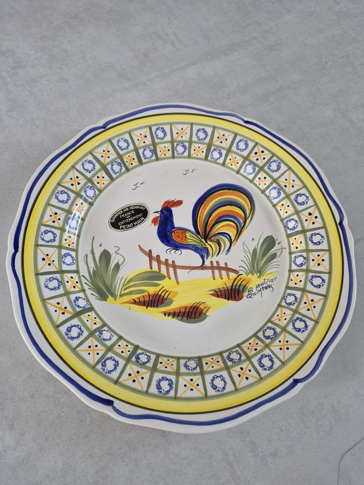 assiette HENRIOT 10 Rouillon (72)