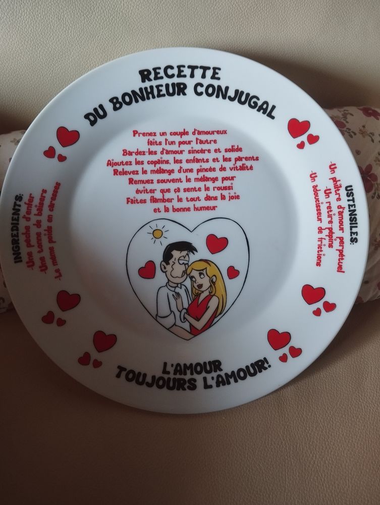 Assiette de mariage 5 Avrill� (85)