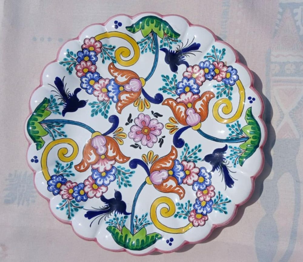 Assiette   M�xico   Num�rot�e : Pour la D�coration 15 La Fert�-Alais (91)