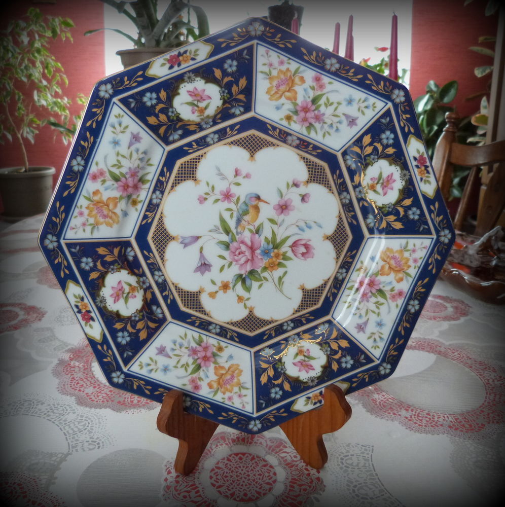 assiette octogonale porcelaine japonaise style  imari  25 Douchy-les-Mines (59)