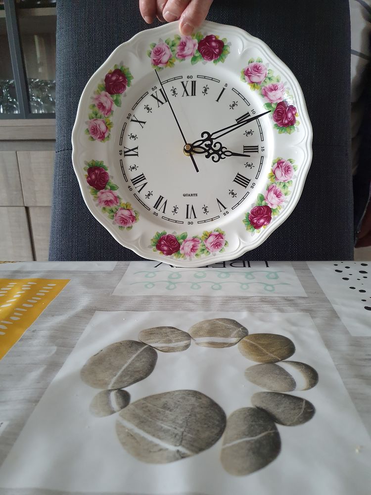 Assiette pendule murale 0 Pfastatt (68)