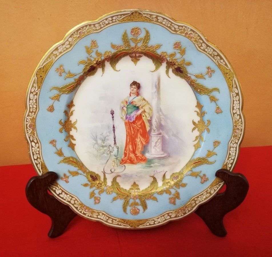Assiette en Porcelaine de S�vres 1844 300 Metz (57)