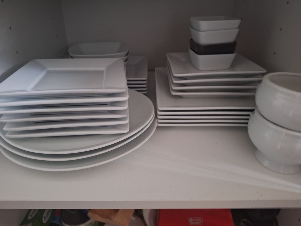 assiettes blanches 40 Lambersart (59)