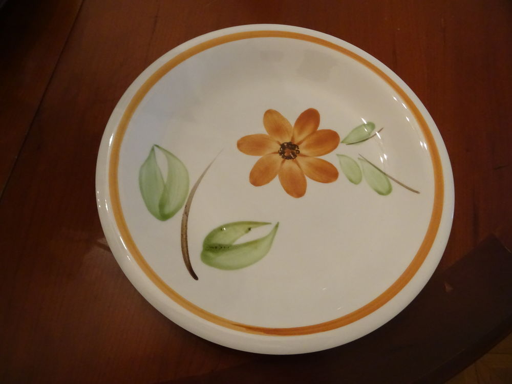 Assiettes c�ramique d�cor fleurs 0 Toulouse (31)