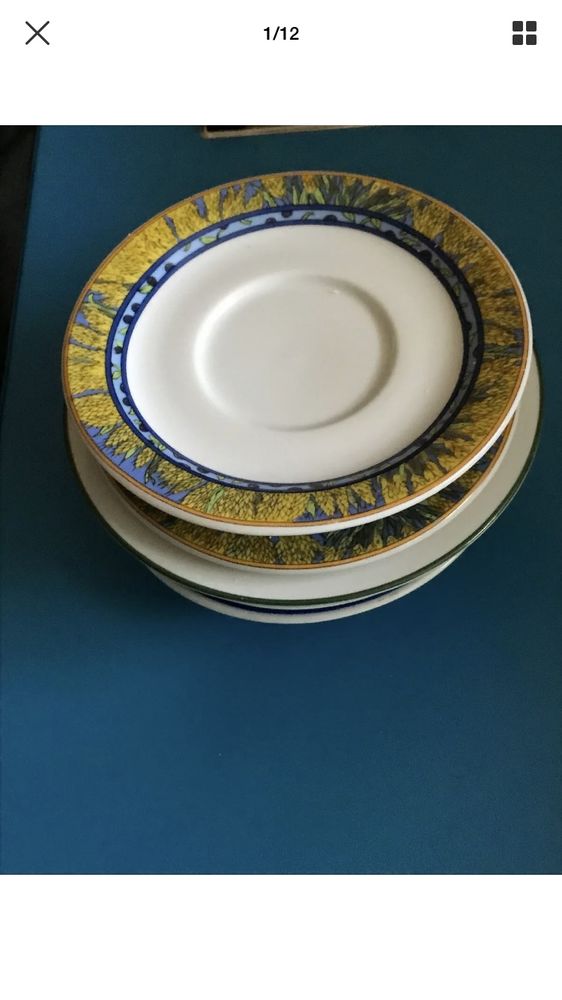 lot de 6 assiettes de collection de marques 15 Lyon 8 (69)