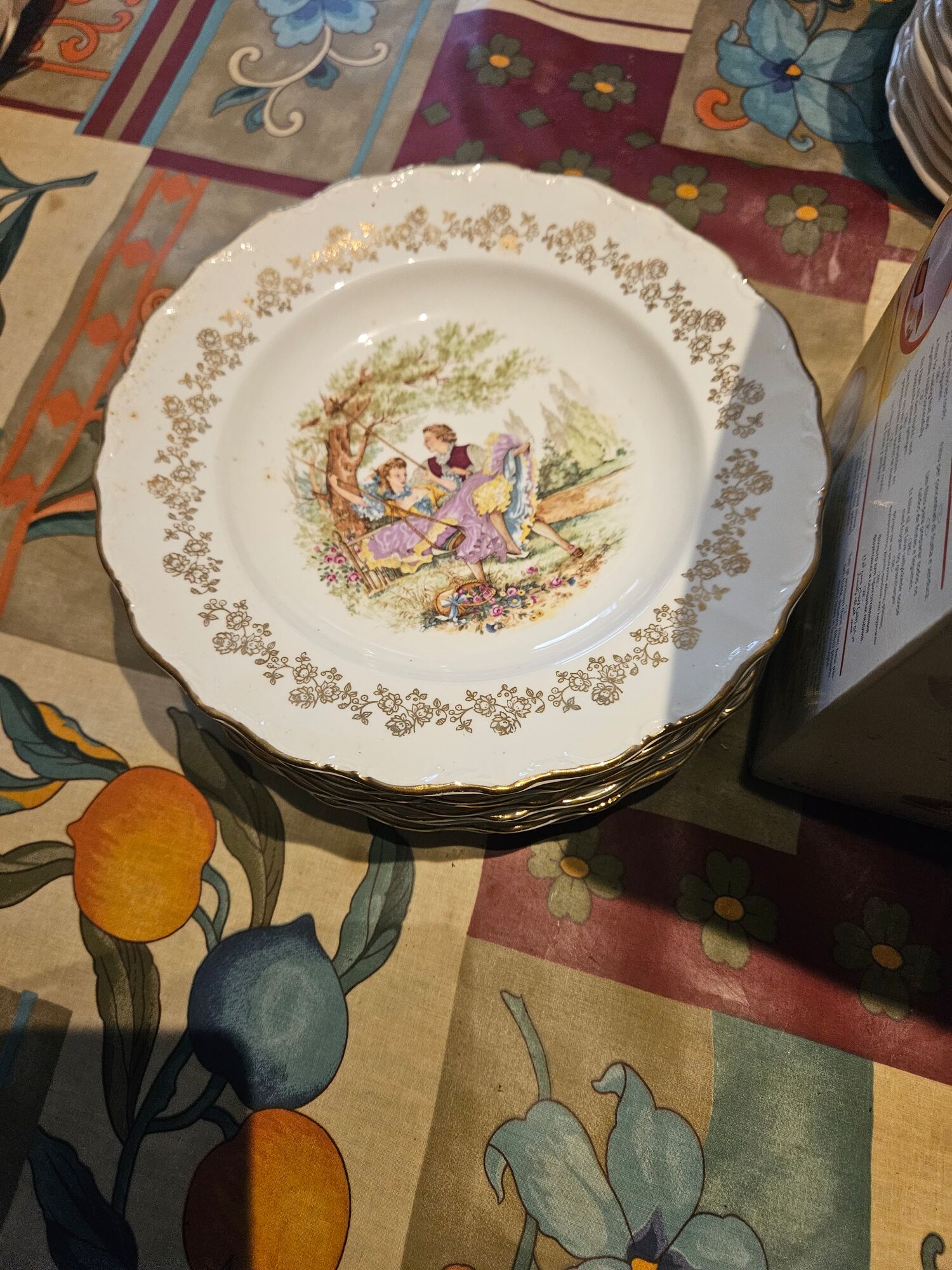 Assiettes creuse 8 Noues de Sienne (14)