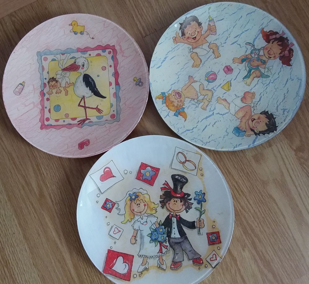 Assiettes d�coration � th�me 2 Wingles (62)