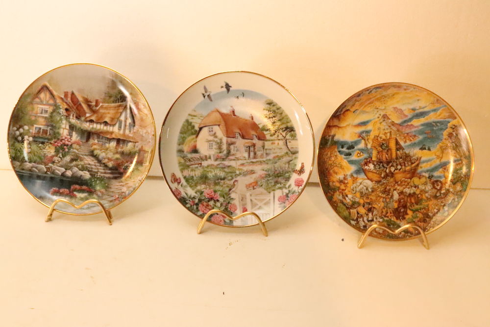 Assiettes d�coratives de villages.
30 Li�vin (62)