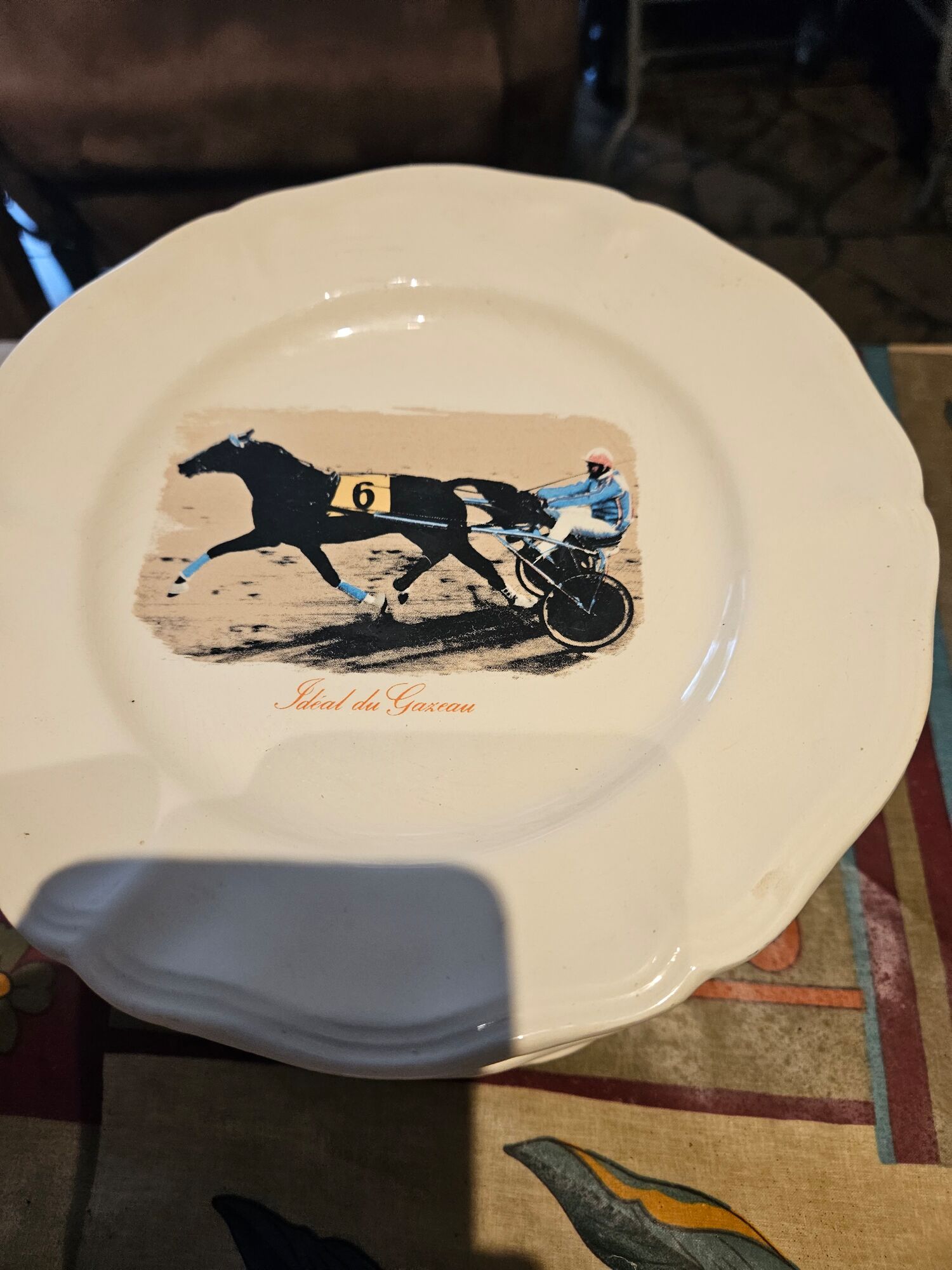 Assiettes � dessert id�al du gazeau 10 Noues de Sienne (14)