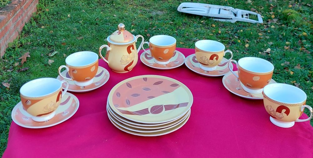 assiettes dessert + service � caf� [VOIR descriptif] 8 Angers (49)