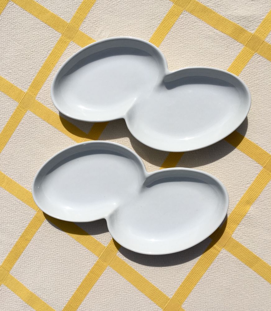 2 Assiettes doubles neuves en porcelaine blanche de qualit� 6 Merville (31)