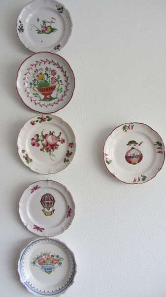 Assiettes en fa�ence   Anciennes   10 Metz (57)