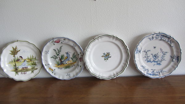 Assiettes en fa�ence 10 Metz (57)