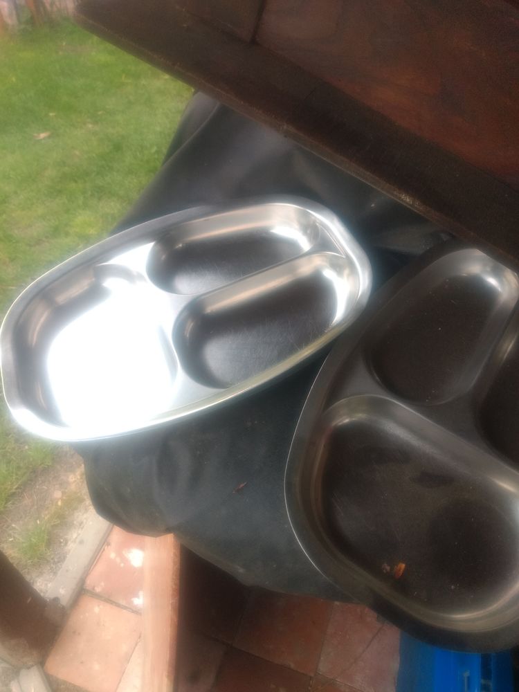 assiettes inox 65 Bettrechies (59)