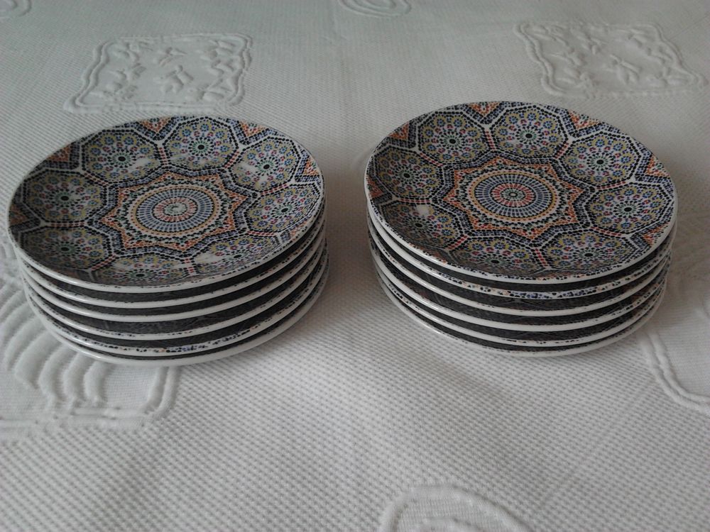 Assiettes Marocaines Petites 15 Beaugency (45)