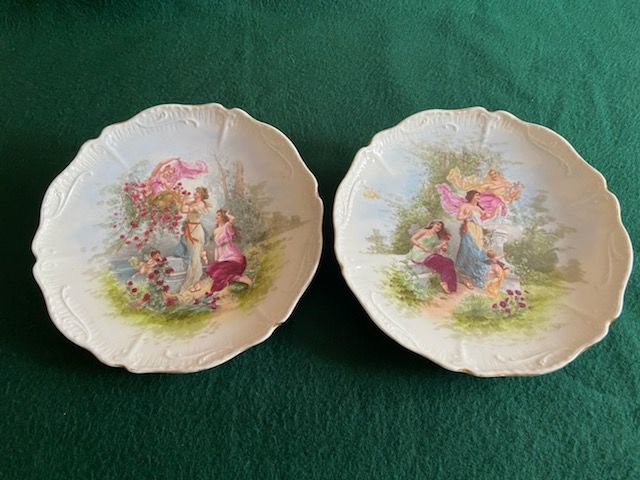 2 assiettes murales 30 Le Plessis-P�t� (91)