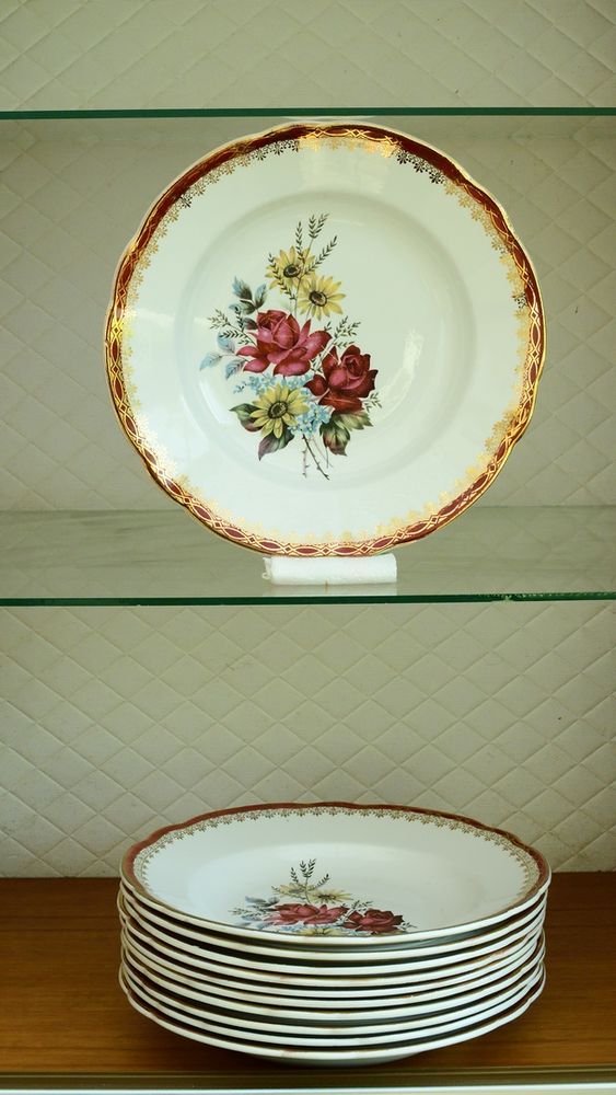 assiettes plate et creuse 15 Provin (59)