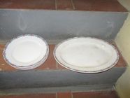 6 assiettes plates et plat rectangulaire vintage 0 M�rignies (59)
