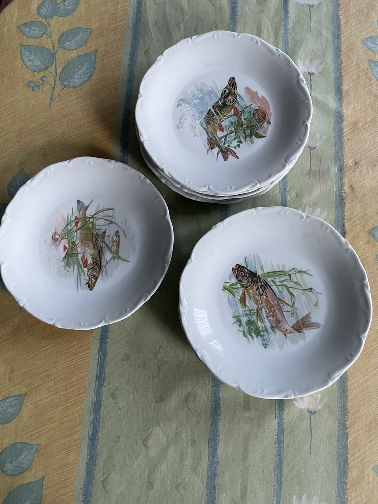 Assiettes � poissons 8 15 Cachan (94)