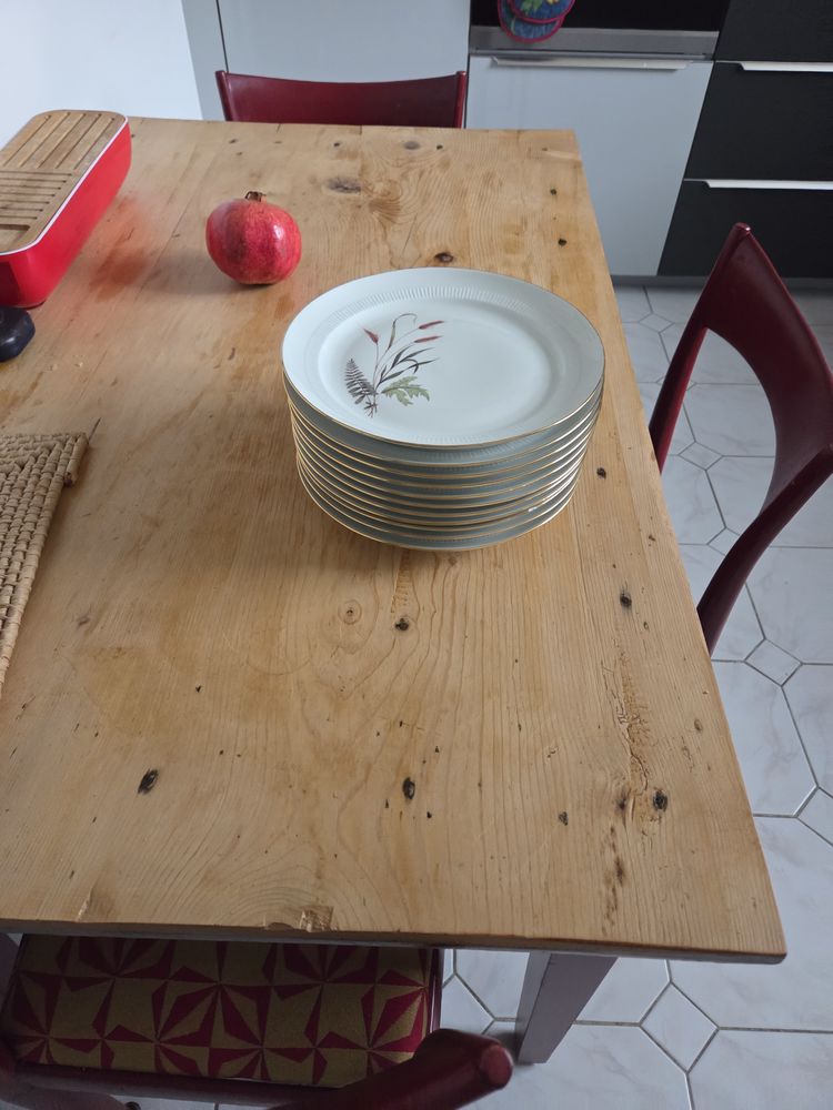 lot d'assiettes vintage porcelaine de France 75 Bourgoin-Jallieu (38)