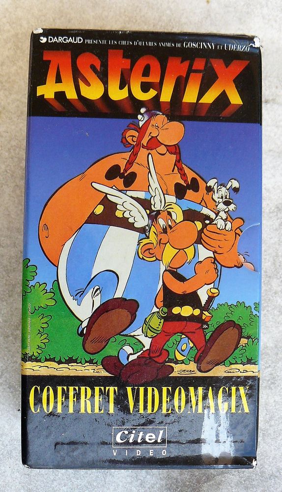 ASTERIX : Coffret 3 dessins anim�s VIDEOMAGIX num�rot� 12 Argenteuil (95)