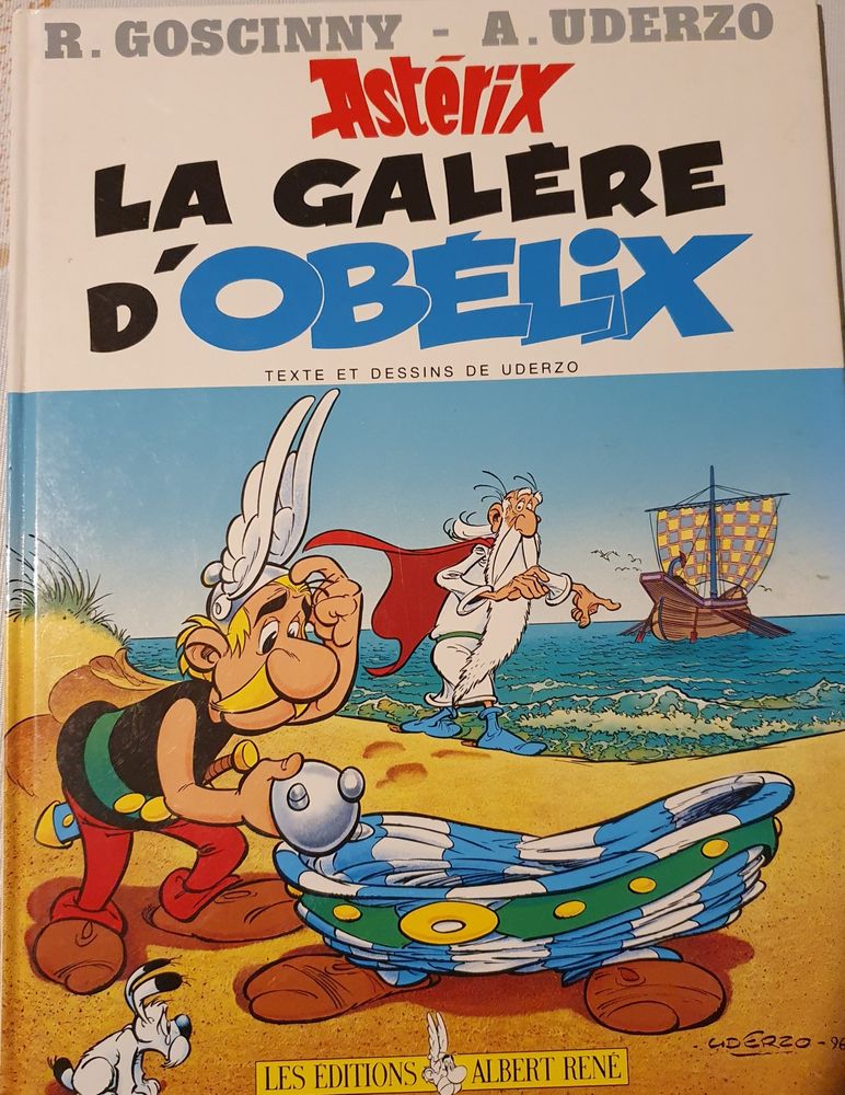 BD asterix  la gal�re d obelix 10 Metz (57)