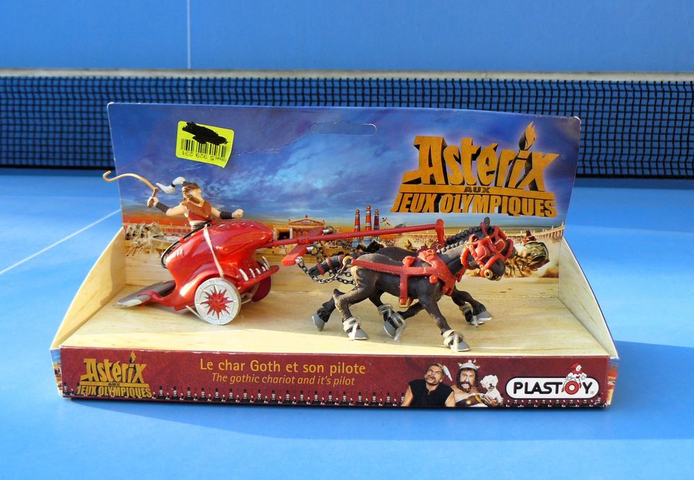 Ast�rix aux jeux olympiques : Le char Goth et son pilote 18 Argenteuil (95)