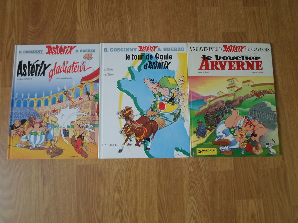 lot de 3 bds ASTERIX . 5 Goincourt (60)