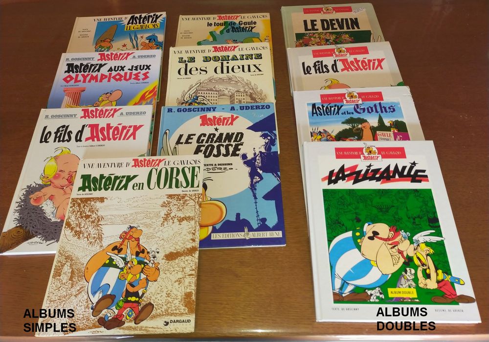 Des BD Ast�rix (15e le lot de 4)
15 Mirecourt (88)