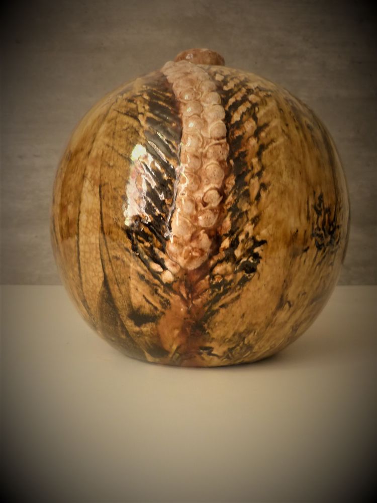 ATELIERS PRIMAVERA-GROS VASE BOULE-PIECE UNIQUE 320 Sens (89)