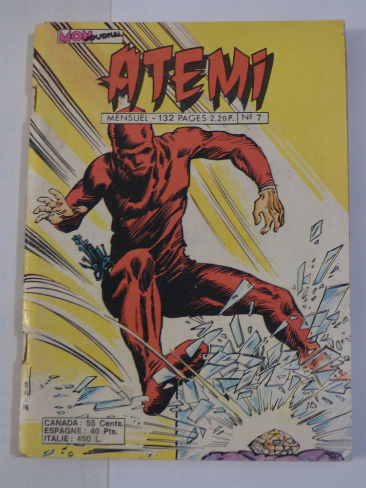 BD ATEMI  a choisir  PETIT FORMAT  �dition  MON JOURNAL 1 Brest (29)