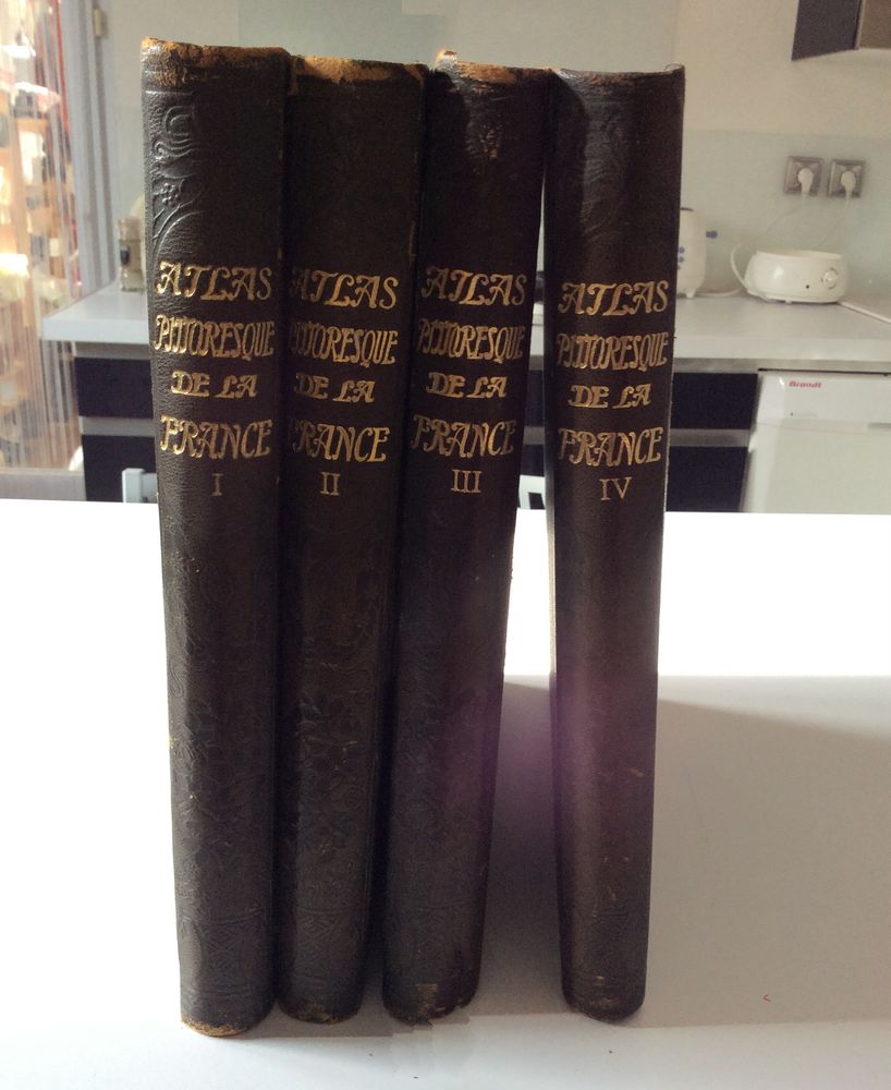 Atlas Pittoresque De La France 4 Tomes 50 Cournonterral (34)