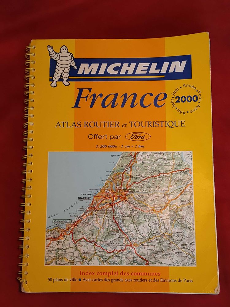 Atlas routier et touristique ann�e 2000 10 Avermes (03)