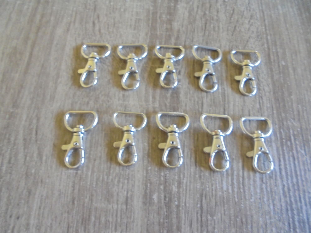 10 attaches mousquetons (28a) 3 Tours (37)