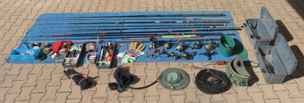 Attirail p�che � la ligne 500 Mauguio (34)