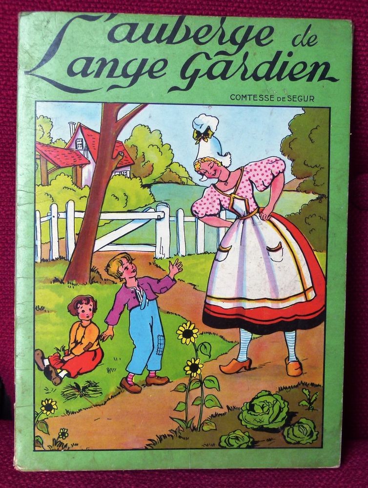 L'Auberge de l'Ange Gardien COMTESSE DE SEGUR 1950 15 Bois-Colombes (92)