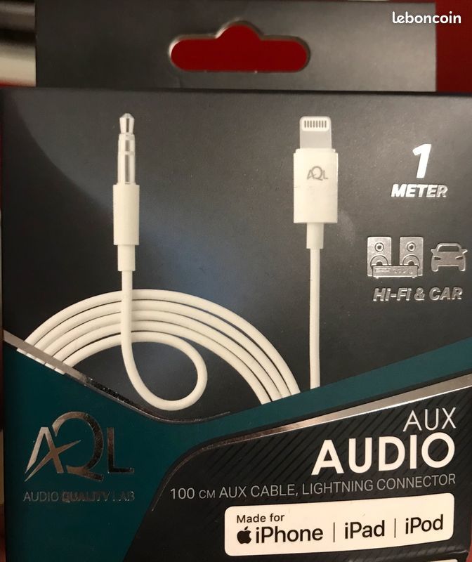Aux audio IPhone 5 Morsang-sur-Orge (91)