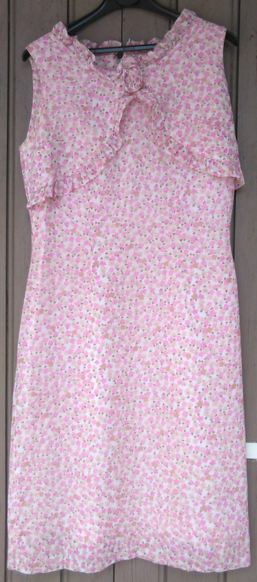 Authentique robe des ann�es 1950/60,
en mousseline de soie r 20 Roquefort-les-Pins (06)