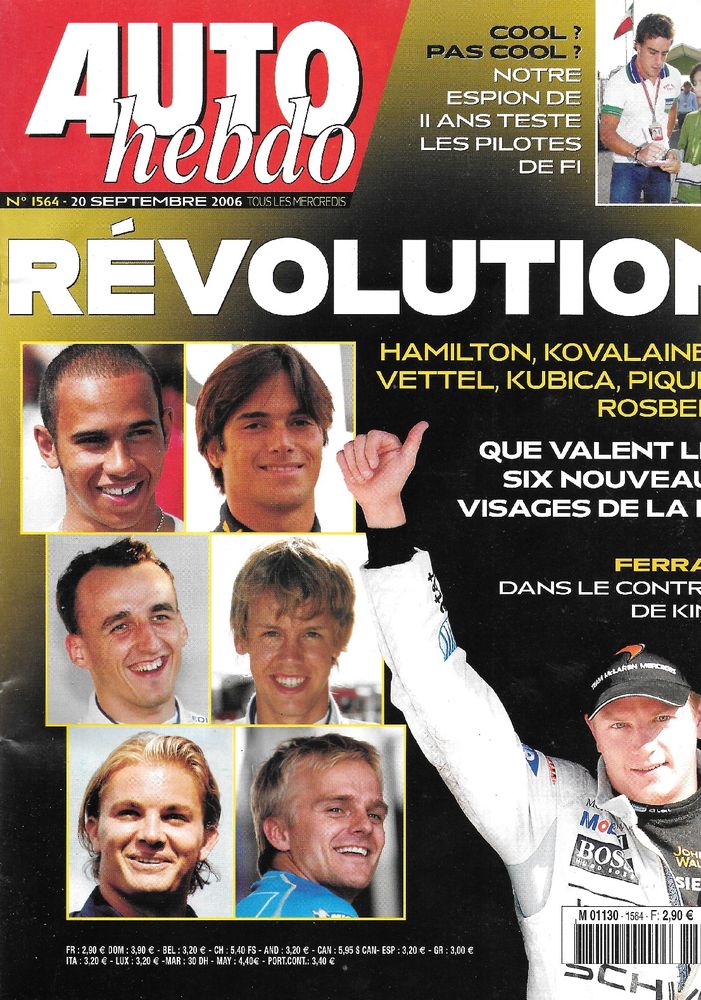 AUTO HEBDO n�1564 2006  MERCEDES CL 600  MAZDA MX-5 Roadster 2 Castelnau-sur-Gupie (47)