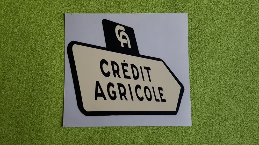 AUTOCOLLANT CR�DIT AGRICOLE 0 Toulouse (31)