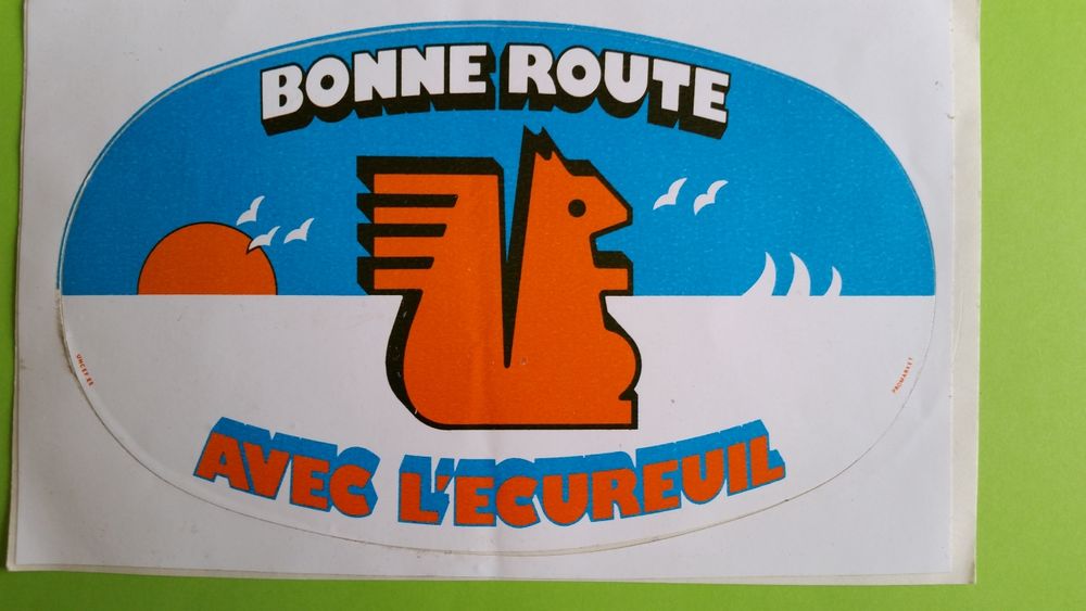 AUTOCOLLANT L'�CUREUIL 0 Toulouse (31)