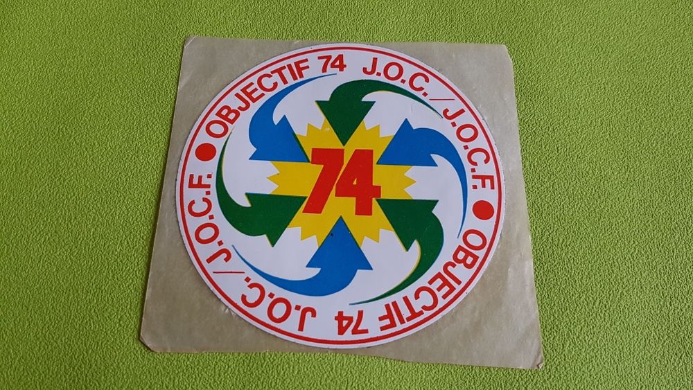 AUTOCOLLANT OBJECTIF 74 0 Toulouse (31)