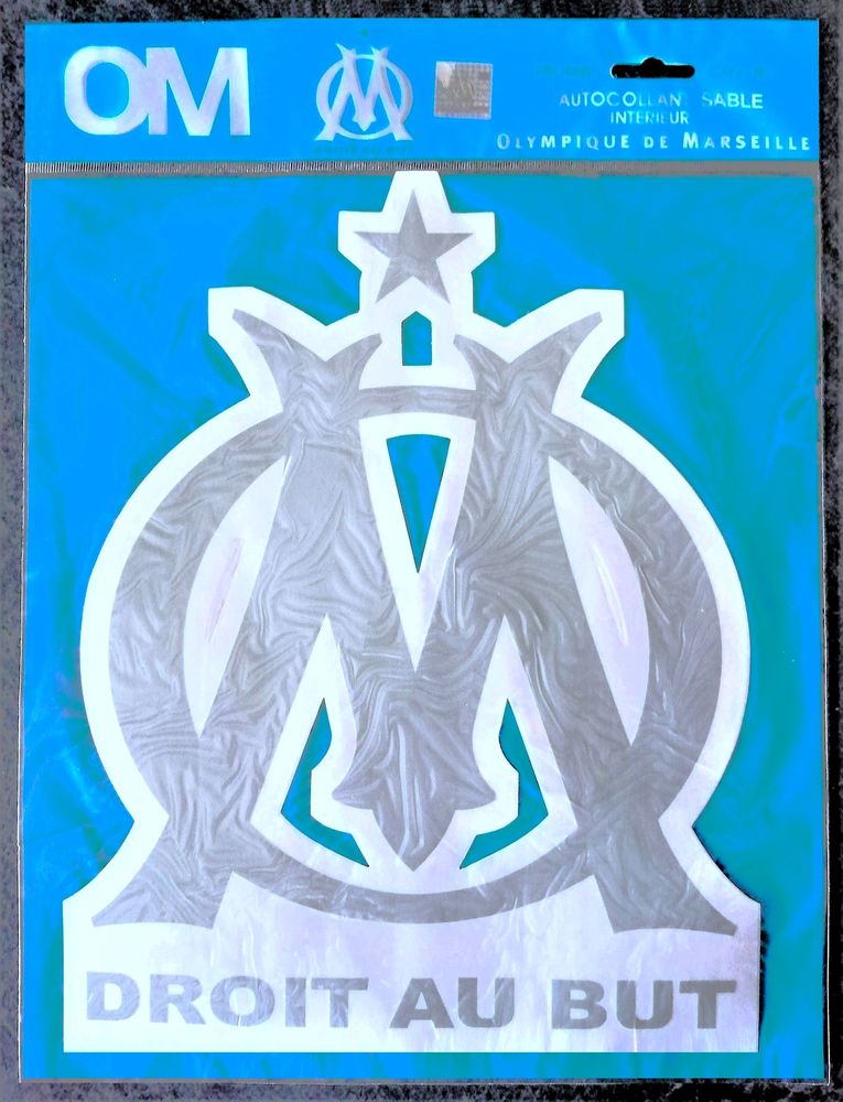 Autocollant de l'Olympique de Marseille neuf 4 Puteaux (92)