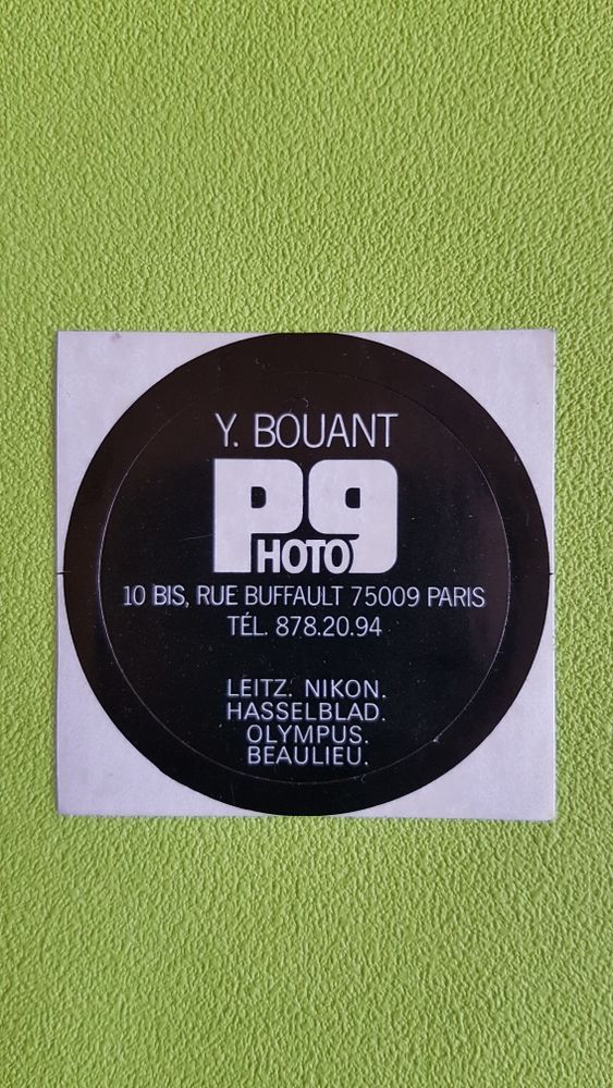 AUTOCOLLANT PHOTO 9 0 Toulouse (31)