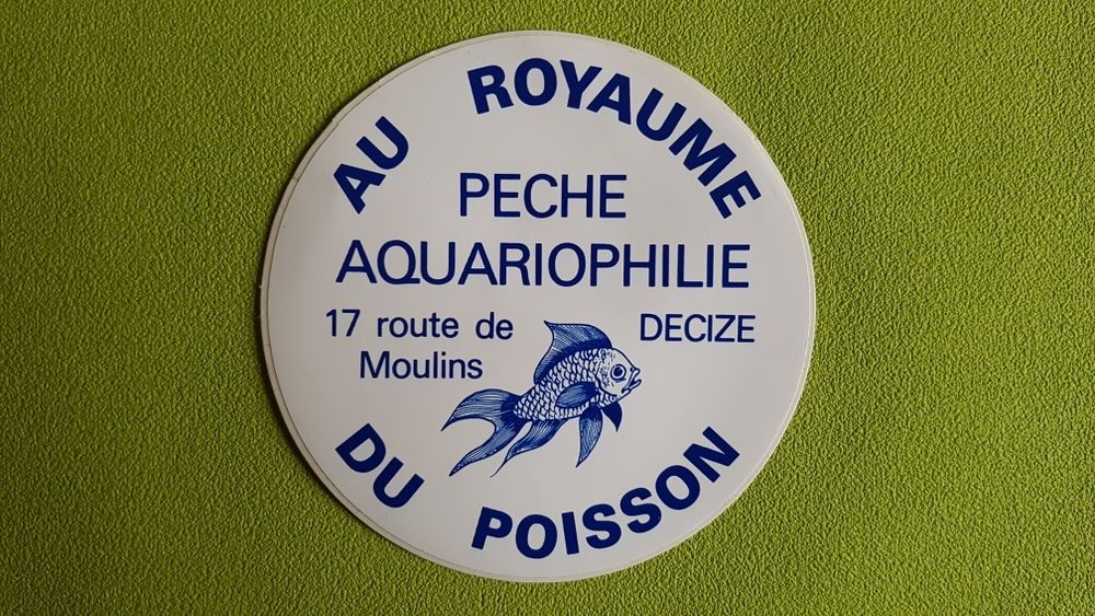 AUTOCOLLANT AU ROYAUME DU POISSON 0 Toulouse (31)