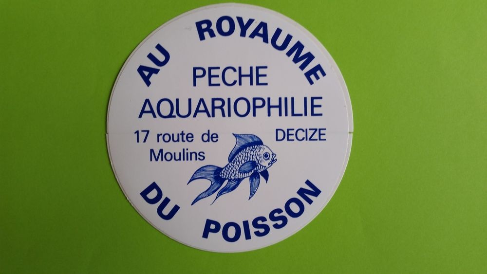AUTOCOLLANT AU ROYAUME DU POISSON 0 Toulouse (31)