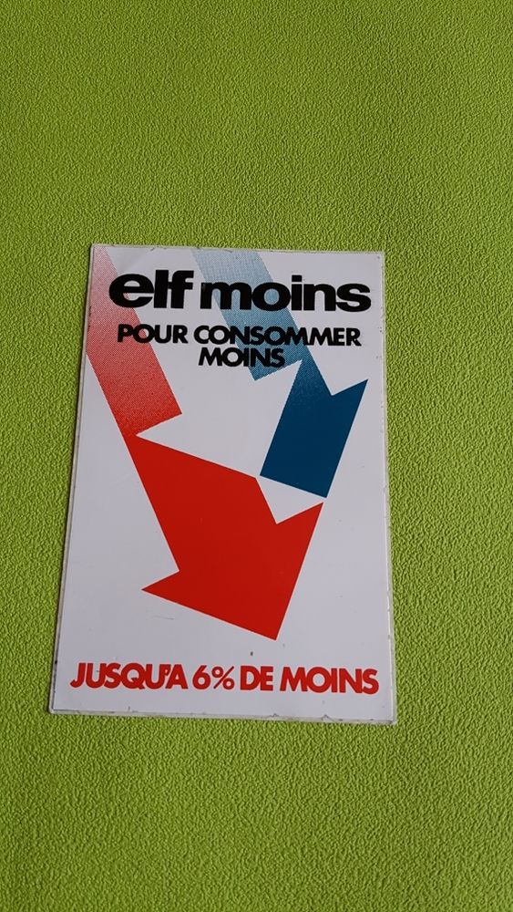 AUTOCOLLANT ELF 0 Toulouse (31)